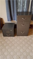 Metal File Cabinets (2)