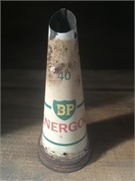Energol BP , SAE 40, oil bottle tin top
