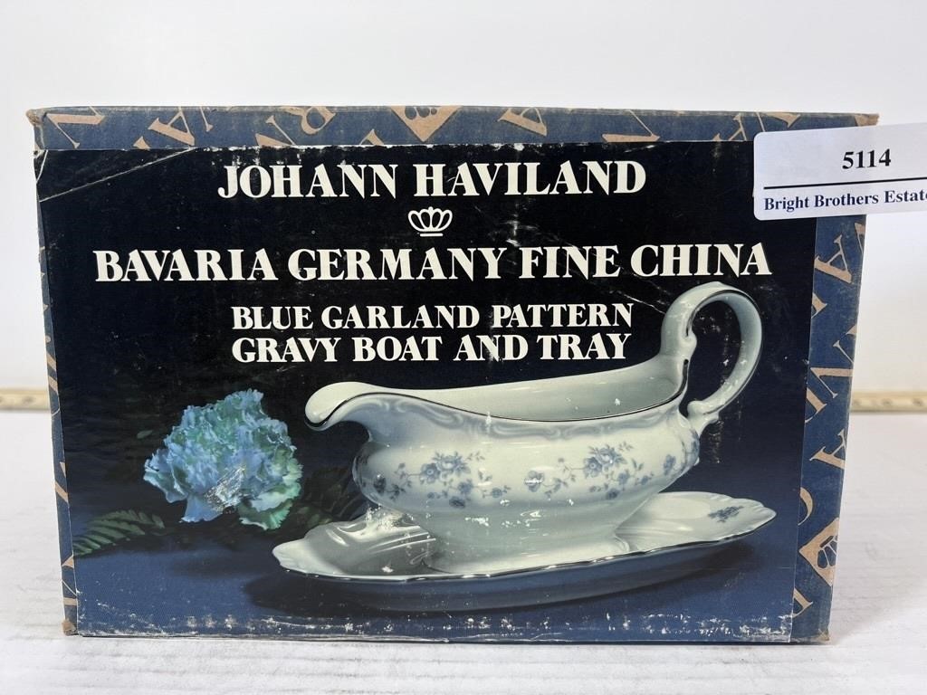 JOHANN HAVILAND BAVARIA GERMANY FINE CHINA GRAVY