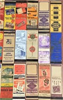 50 Old Matchbooks Risque Crystal Cave bars whiskey