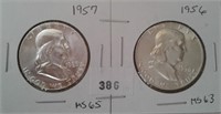 FRANKLIN HALF DOLLARS