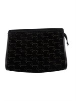 Givenchy Toiletry Leather Case Bag Black