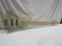 Clear Acrylic Bass Guitar Electric 5 String