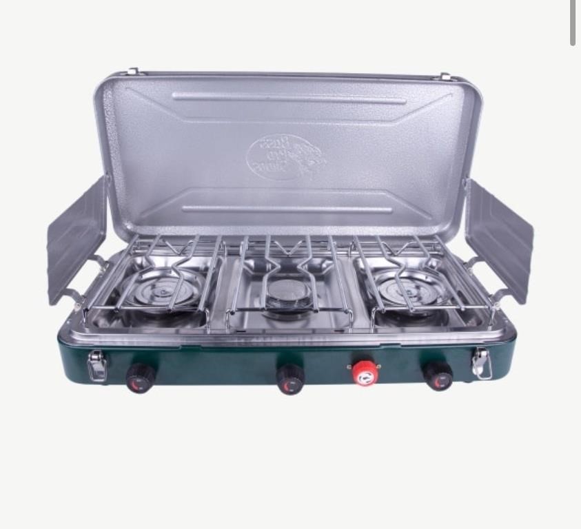 $129 Bass Pro Shops 3-Burner Propane Stove