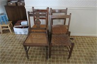 Mixed Set 4 Chairs