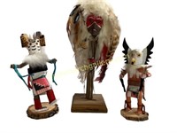 Three Native American Spirit Totem