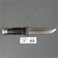 Ka-Bar Union Cutlery Leather Fixed Blade Knife