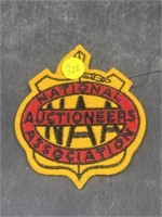 4" National Auctioneers Associate Patch