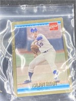 Nolan Ryan Mets 1971 Donruss 1992 Cocacola Card