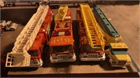 Hess fire trucks (2), Sunco fire truck & BP