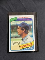 TOPPS 1980 GEORGE BRETT