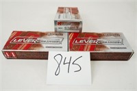 60RNDS/3BOXES OF HORNADY LEVEREVOLUTION 45-70 250G