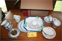 Assortment of servingware