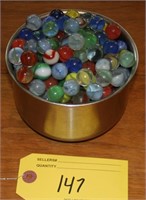 Assortment of marbles