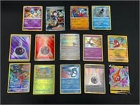 Lot of 14 Pokemon Holo Cards Assorted Years