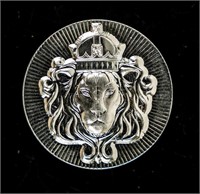 Coin 5 Troy Ounces of .999 Silver Lion