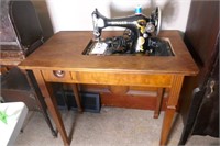 Singer #301 Combination Sewing Machine Table
