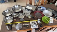 Bakeware , mixing bowls utensils and more