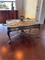 Silver Chafing Dish Holder