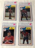 4 - 1983-84 Montreal Canadiens Rookie Hockey Cards