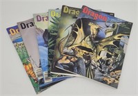 (6) Vintage Issues - Dragon Magazine - Dungeons &