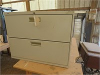 File cabinet w/ contents & key