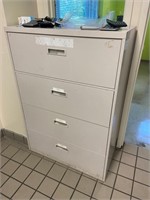 Lateral File Cabinet w/ Contents