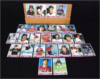 1979 Topps Baseball Indians Team Lot