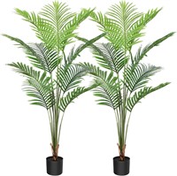 NEW $115 (5'.2") 2 PK Palm Trees