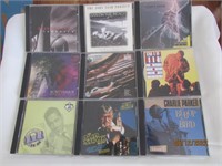 9 Jazz CD's Bud Shank Hubert Laws Charlie Parker