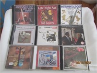 9 Jazz CD's Buddy Rich Jim Walker Joe Lovano