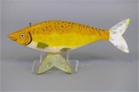 Early Mark Bruning 10.75" Fish Spearing Decoy,