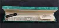 Suzanne Somers Crystal Embellished Quartz Watch