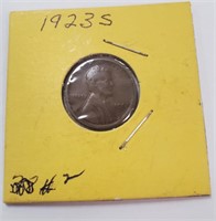 1923 S Wheat Penny