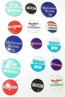 Lot of Vintage Political Pins