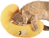 Little Pillow for Cats  Ultra Soft Half Donut  Gin