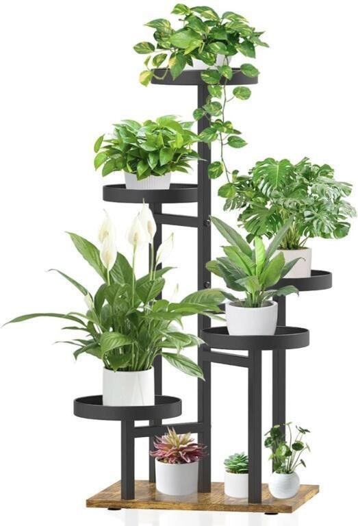 IDAVOSIC.LY 5 TIER PLANT STAND INDOOR, METAL