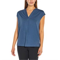 Banana Republic Women's XL V-Neck Pleated Shirt,