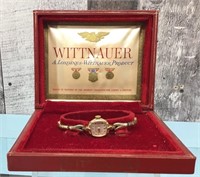 Vtg. Wittnauer wrist watch 10K G.P. bezel