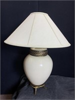 QUALITY LAMP W/ 3 FOOT BASE AND SHADE