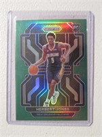 2021-22 PANINI PRIZM HERBERT JONES RC GREEN PRIZM