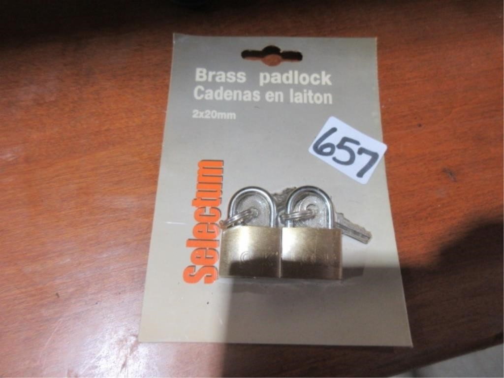brass padlocks