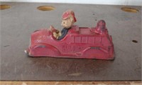 Vintage Fire Truck Toy