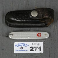 Wenger Swiss Army Soldier Aluminum Handle Knife
