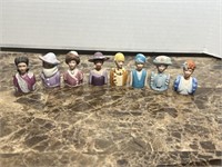 8 AVON LADIES 1982-84 2" TALL