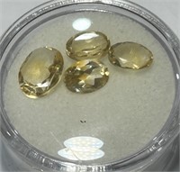 4.09CT CITRINE GEMSTONES