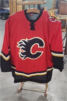 Calgary Flames NHL CCM Jersey Size XL