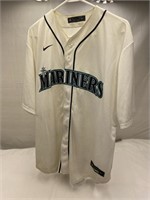 Seattle Mariners Button Down Shirt, Size XL,