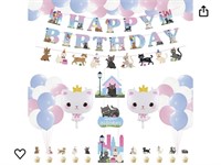 Cat Birthday Party Decoration, HAPPY BIRTHDAY Cat