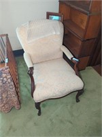 Antique accent chair